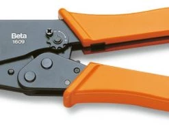 Beta Pince Et Ciseaux 016090001 1609 Pince à Sertir Pour Cosses Non Isolées, Modèle Professionnel -Coupe-tubes Soldes 016090001 1609 pince a sertir pour cosses non isolees modele professionnel 2