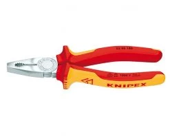 Knipex Pince Et Ciseaux 03 06 180 0306180 Pince Combinée VDE 180 Mm