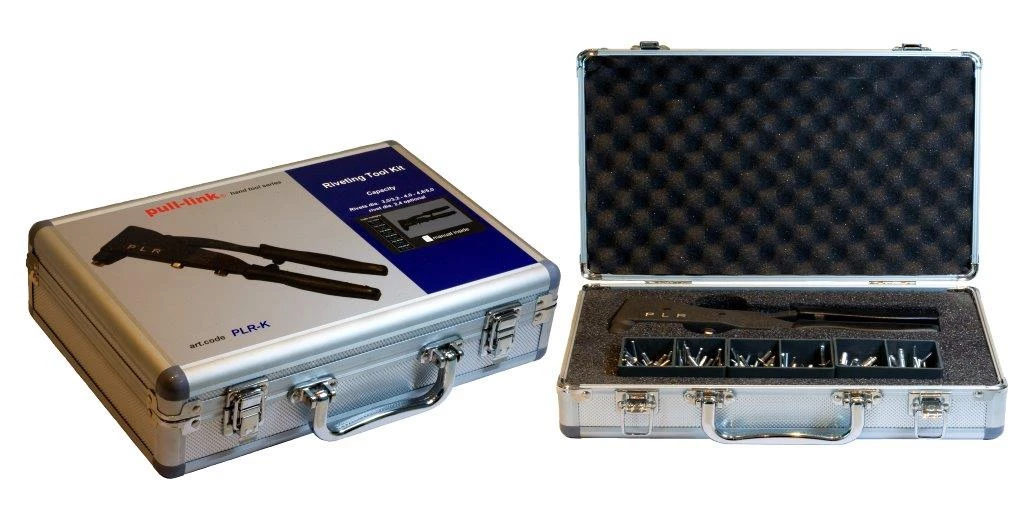 Pull-Link Pince Et Ciseaux 03PLRK PLR Pince à Rivets En Coffret Avec Accessoires 1 Pull-Link Pince Et Ciseaux 03PLRK PLR Pince à Rivets En Coffret Avec Accessoires