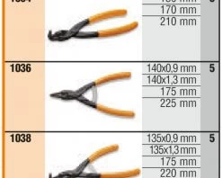 Beta Pince Et Ciseaux 066000230 6600 M/230 Assortiment De 78 Pièces, Avec Crochets Sans Panneau