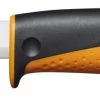 Fiskars Couteau à Lame Fixe 1023618 Couteau Universel Avec Aiguiseur (orange)