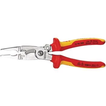 Knipex Pince Et Ciseaux 13 96 200 1396200 Pince Pour Installations électriques VDE 200 Mm 1 Knipex Pince Et Ciseaux 13 96 200 1396200 Pince Pour Installations électriques VDE 200 Mm