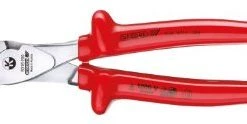 Gedore Pince Et Ciseaux 1429590 VDE 8316-180 VDE Coupeur Latéral POWER Avec Isolation Par Trempage 180 Mm