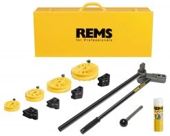 Rems Pince Et Ciseaux 154003 Sinus Set 12-15-18-22 Cintreuse à Main
