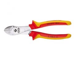 Gedore Pince Et Ciseaux 1550993 VDE 8316-180 H Coupeur Latéral VDE POWER Avec Manchon Isolant 180 Mm