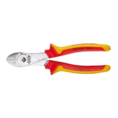 Gedore Pince Et Ciseaux 1551000 VDE 8316-200 H Coupeur Latéral VDE POWER Avec Manchon D'isolation 200 Mm 1 Gedore Pince Et Ciseaux 1551000 VDE 8316-200 H Coupeur Latéral VDE POWER Avec Manchon D'isolation 200 Mm