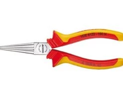 Gedore Pince Et Ciseaux 1552104 VDE 8122-160 H Pince à Becs Ronds VDE Avec Manchon Isolant