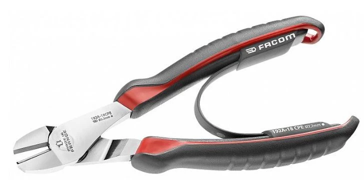 Facom Pince Et Ciseaux 192A.18CPEPB Coupeur Latéral, Serré 180 Mm 1 Facom Pince Et Ciseaux 192A.18CPEPB Coupeur Latéral, Serré 180 Mm