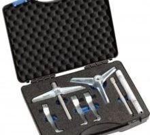 Gedore Extracteur à Griffe 2224097 1.07/K-1A-B Jeu D'extracteurs Avec 3 Crochets, Avec Frein De Crochet 140x100 Mm