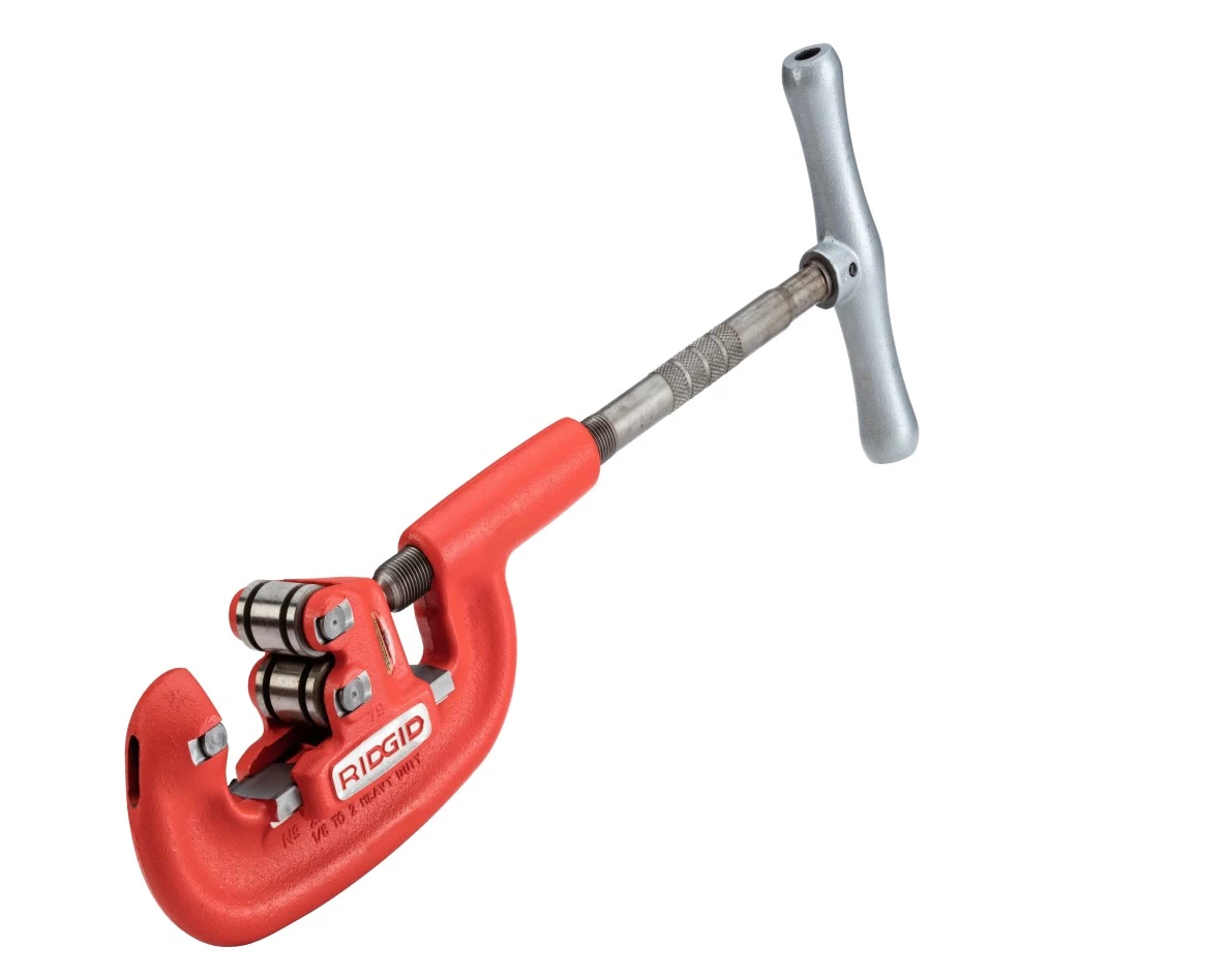 Ridgid 32895 Modèle 202 Coupe-tube à Usage Intensif 1/8" - 2" Avec Rouleaux Larges 2 Ridgid 32895 Modèle 202 Coupe-tube à Usage Intensif 1/8" - 2" Avec Rouleaux Larges – Image 2