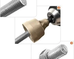 Coupe-tubes Soldes -Coupe-tubes Soldes 35403 ebavureur externe 35 54 mm avec 9 tranchants en carbure de tungstene taille 3 1