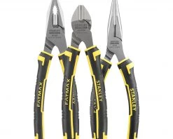 Stanley Pince Et Ciseaux 4-84-488 Jeu De Pinces FatMax 3 Pièces