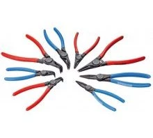 Gedore Pince Et Ciseaux 6700490 S 8008 Jeu De Circlips 8 Pièces