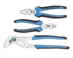 Gedore Pince Et Ciseaux 6703160 S 8303 JC Kit De Pinces, 3 Pièces