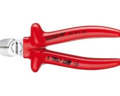 Gedore Pince Et Ciseaux 6743540 VDE 8314-140 Coupeur Latéral VDE Avec Isolation Par Trempage 140 Mm