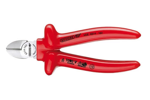 Gedore Pince Et Ciseaux 6743540 VDE 8314-140 Coupeur Latéral VDE Avec Isolation Par Trempage 140 Mm 1 Gedore Pince Et Ciseaux 6743540 VDE 8314-140 Coupeur Latéral VDE Avec Isolation Par Trempage 140 Mm