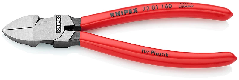 Knipex Pince Et Ciseaux 72 01 160 7201160 Coupe Diagonale Pour Plastique + Ressort 160 Mm 1 Knipex Pince Et Ciseaux 72 01 160 7201160 Coupe Diagonale Pour Plastique + Ressort 160 Mm