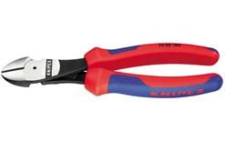 Knipex Pince Et Ciseaux 74 02 200 7402200 Coupeur Latéral Motorisé Gep./confort 200 Mm