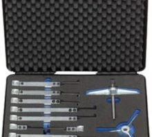 Gedore Extracteur à Griffe 8117340 1.07/K Jeu D'extracteurs Avec 9 Crochets 120x100/200/250 Mm