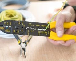 Stanley Pince Et Ciseaux 8152 Krimptang Voor Grote Kabelschoenen 300 Mm -Coupe-tubes Soldes 8152 krimptang voor grote kabelschoenen 300 mm 3