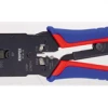 Knipex Pince Et Ciseaux 97 51 12 SB 975112SB Pince à Sertir Fiches Occidentales 4, 6 Et 8 Broches