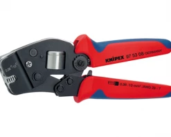 Knipex Pince Et Ciseaux 97 53 08 Pince à Sertir Pour Les Embouts, Autoréglable