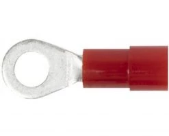 Wiha Pince Et Ciseaux C020D005010 Cosse De Câble Annulaire Isolée 100 Pièces Selon DIN 0,5 - 1 Mm², M4