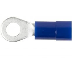 Wiha Pince Et Ciseaux C020D015025 Cosse De Câble Annulaire Isolée 100 Pcs. Selon DIN 1.5 - 2.5 Mm², M4