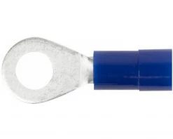 Wiha Pince Et Ciseaux C020E015025 Cosse De Câble Annulaire Isolée 100 Pièces Selon DIN 1,5 - 2,5 Mm², M5