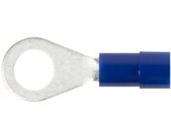 Wiha Pince Et Ciseaux C020F015025 Cosse De Câble Annulaire Isolée 100 Pièces Selon DIN 1,5 - 2,5 Mm², M6