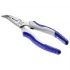 Facom Expert Pince Et Ciseaux E080409 Pince à Long Bec Avec Mâchoires Hémisphériques Coudées à 40° - 160 Mm