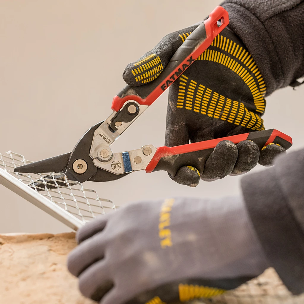 Stanley Pince Et Ciseaux FMHT73755-0 Ciseaux à Fer Blanc FatMax Ergo - 250 Mm - Coupe Pour Gauchers 2 Stanley Pince Et Ciseaux FMHT73755-0 Ciseaux à Fer Blanc FatMax Ergo - 250 Mm - Coupe Pour Gauchers – Image 2