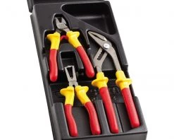 Facom Pince Et Ciseaux MOD.VEA0 Jeu De Pinces VDE 3 Pièces Dans Un Module Isolé Jusqu'à 1000 Volt