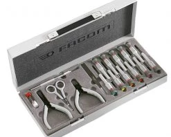 Facom Pince Et Ciseaux MT.J1 Set Tournevis Et Pinces Micro-Tech® 16 Pièces