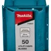 Makita Accessoires Lame De Couteau P-90607 Lame De Rechange (50 Pièces)