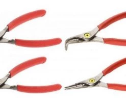 Facom Pince Et Ciseaux PCJ4PB Pince à Ressort De Verrouillage, 4 Pièces