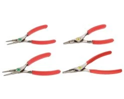 Facom Pince Et Ciseaux PCSNJ4 Jeu De 4 Pinces à Circlips Mâchoires Droites De 10 à 60 Mm