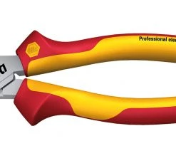 Wiha Pince Et Ciseaux Pince Combinée Professionnelle électrique Avec DynamicJoint® Et OptiGrip Avec Tranchant Extra Long 26717 225 Mm