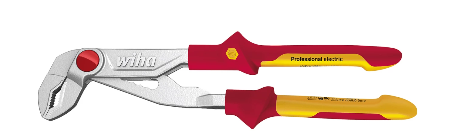 Wiha Pince Et Ciseaux Pince Pour Pompe à Eau Professional électrique Avec Réglage Par Bouton Poussoir Sous Blister (38632) 250 Mm 1 Wiha Pince Et Ciseaux Pince Pour Pompe à Eau Professional électrique Avec Réglage Par Bouton Poussoir Sous Blister (38632) 250 Mm