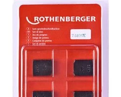 Rothenberger Accessoires Lame De Couteau R070831X JEU DE COUTEAUX DE RECHANGE 1/4 "BSPT - DROITE