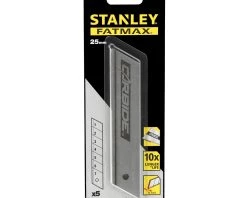 Stanley Lame De Couteau STHT3-11825 Lame De Tronçonnage De Rechange En Carbure 25mm 20 Pièces -Coupe-tubes Soldes stht3 11825 lame de tronconnage de rechange en carbure 25mm 20 pieces 3