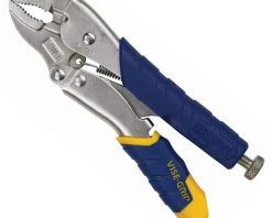 Irwin Pince Et Ciseaux T07T Pince à Sertir Avec Mâchoires Courbes, Coupe-fil Et Blocage Rapide 7WR 175 Mm