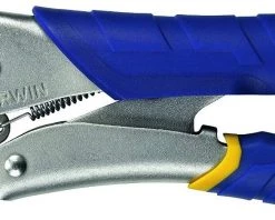 Irwin Pince Et Ciseaux T11T Pince Avec Mâchoires Courbes Et Mécanisme De Libération Rapide 10CR 250 Mm