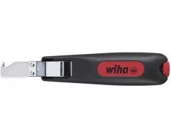 Wiha Pince Et Ciseaux Z72000406SB Outil De Démontage Avec Lame Traînante Auto-rotative Pour Câble Rond 4 - 28, 165 Mm